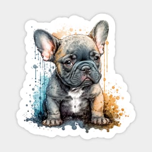 French Bulldog Puppy Frenchy doggy dog Sticker